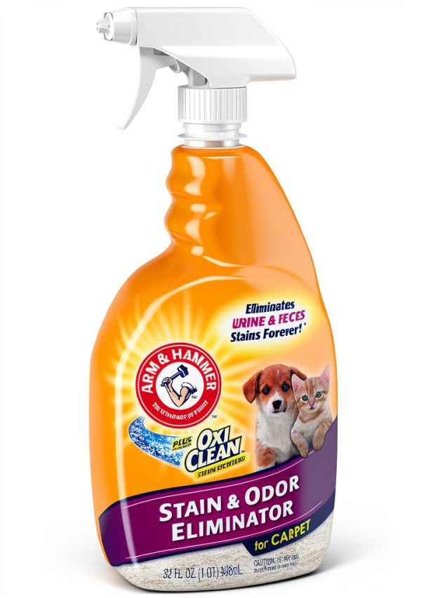 Arm & Hammer Pet Stain and Odor Eliminator 32 Fl Oz Pack of 2-3