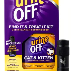 UrineOFF cat stain remover with LED Finder 16 oz Bio Enzymatic Cleaner-0