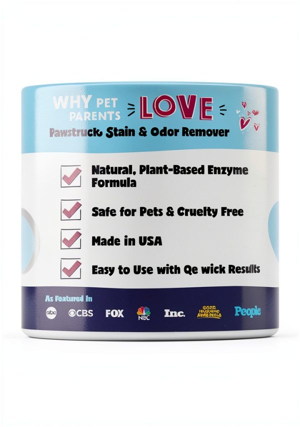 Pet Stain & Odor Remover Pawstruck Enzyme Cleaner 32oz-2