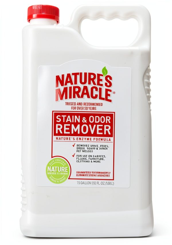 Nature's Miracle Pet Stain and Odor Remover 1.5 Gallon Enzyme Cleaner-0