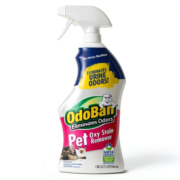 OdoBan Pet Oxy Stain Remover Made in USA 6 Pack 32 oz Spray-2