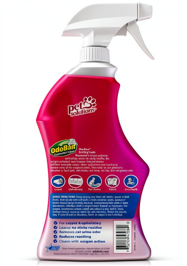 OdoBan Pet Oxy Stain Remover Made in USA 6 Pack 32 oz Spray-1
