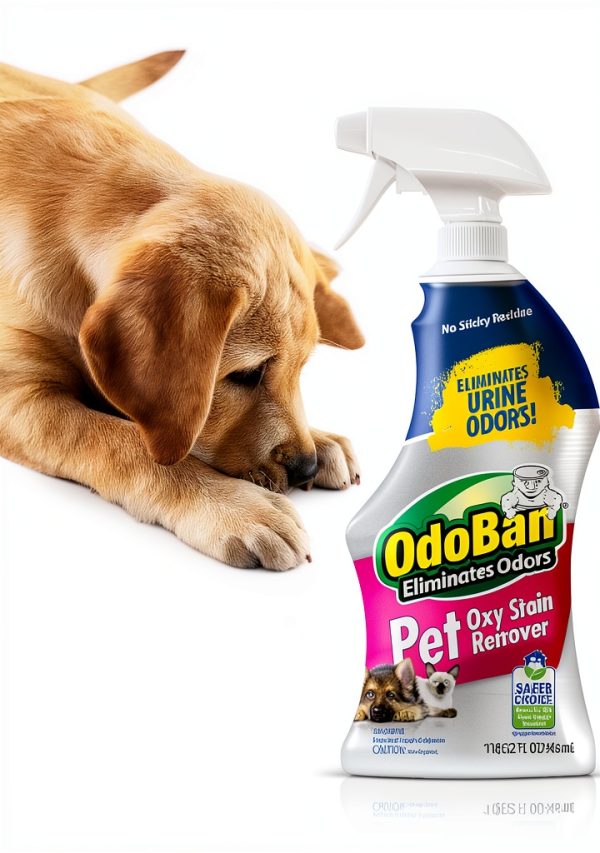OdoBan Pet Oxy Stain Remover Made in USA 6 Pack 32 oz Spray-4