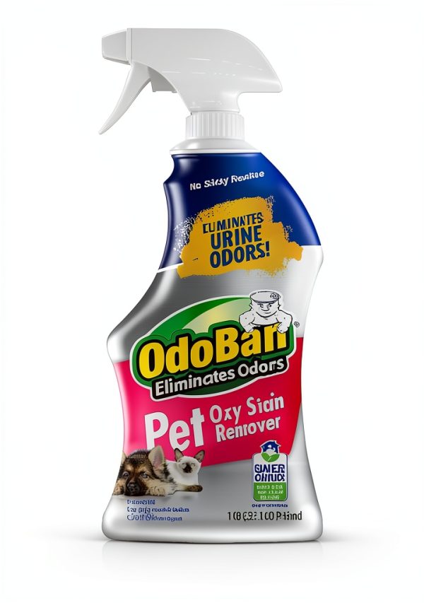 OdoBan Pet Oxy Stain Remover Made in USA 6 Pack 32 oz Spray-0