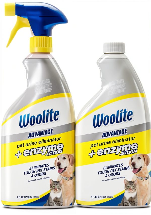 Woolite Advantage Pet Urine Eliminator 44 Fl Oz Pack of 2 Stain-0